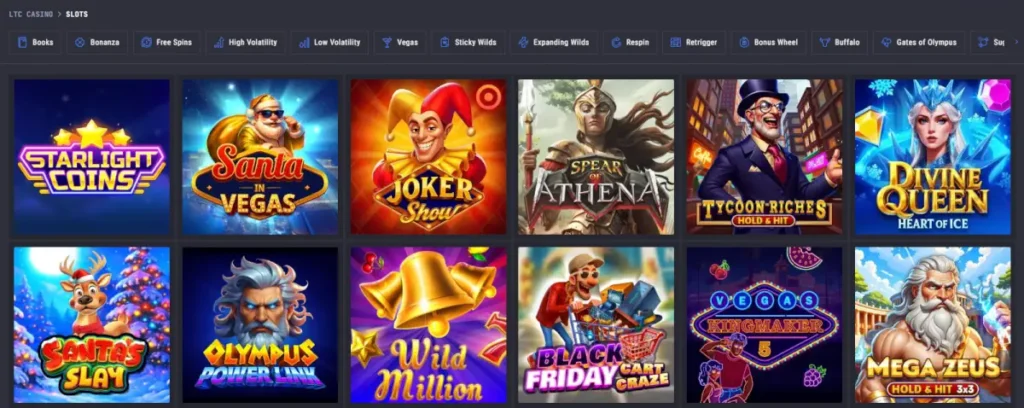 LTC Casino Games